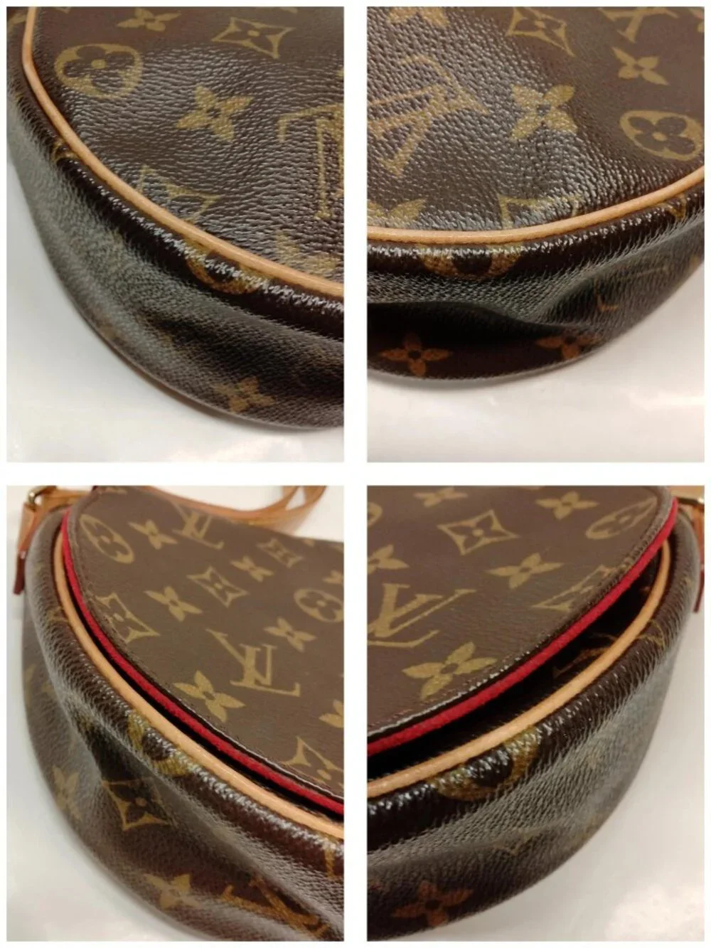 Authentic Louis Vuitton Vintage Tambourin Monogram Shoulder Bag